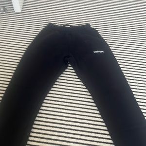 Black madhappy worn twice sweatpants v good for winter when cold